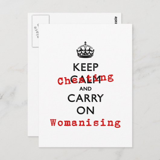 BEWAREN BRIEFKAART (Voorkant / Achterkant)