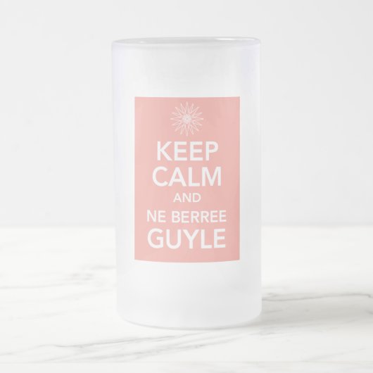 BEWAREN CALM EN NE BERREE GUYLE MATGLAS BIERPUL (Center)