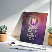 BEWAREN CALM EN SMILE OP Dentaal Clinic Roos Gold  Poster