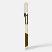 BEWAREN de bruine KOE Case-Mate iPhone Case (Achterkant / Links)