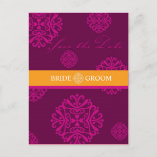 BEWAREN DE DATUMKAART : charm 1 Briefkaart