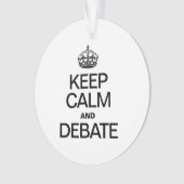 BEWAREN EN DEBAT ORNAMENT (voorkant)