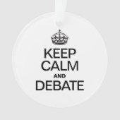 BEWAREN EN DEBAT ORNAMENT (voorkant)
