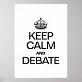BEWAREN EN DEBAT POSTER (Voorkant)