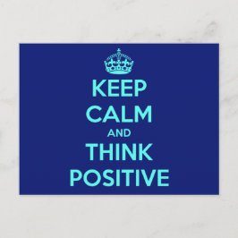 BEWAREN EN POSITIEF DENKEN BRIEFKAART