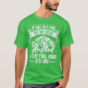 Bewaren in de poolkamer Billiard Snooker T-shirt