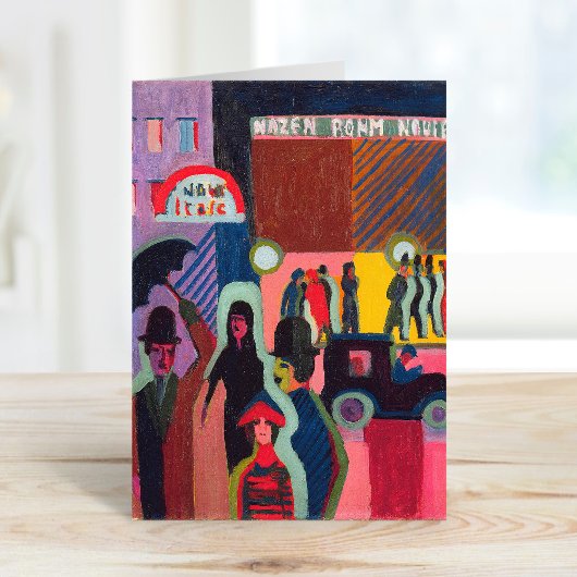 Bewaren in de regen | Ernst Ludwig Kirchner Kaart