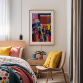 Bewaren in de regen | Ernst Ludwig Kirchner Poster