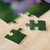 Bewaren over een bloem legpuzzel (Zijkant)