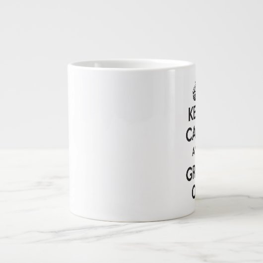 BEWAREN VAN BEREKENING EN GROEPEN OP Jumbo-mok Grote Koffiekop (Voorkant)