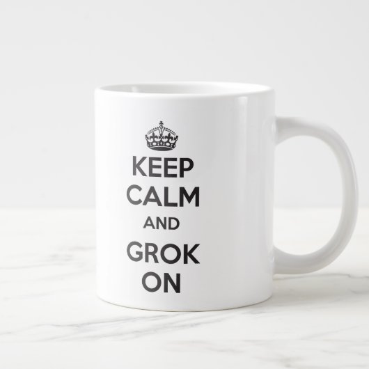 BEWAREN VAN BEREKENING EN GROEPEN OP Jumbo-mok Grote Koffiekop (Rechts)