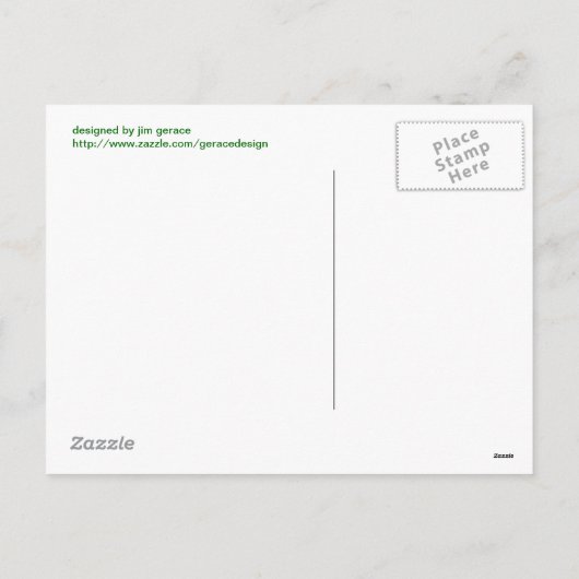 BEWAREN VAN CALM EN BEETJE FEESTDAGENKAART (Achterkant)