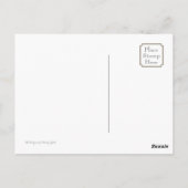 BEWAREN VAN CALM EN BEZOEK RI Post Card Briefkaart (Achterkant)