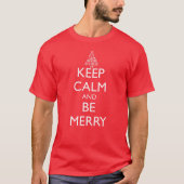 BEWAREN VAN CALM EN MERRY T-SHIRT (Voorkant)