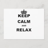 BEWAREN VAN CALM EN RELAX.png Briefkaart (Voorkant)
