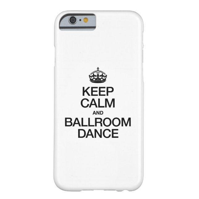 BEWAREN VAN DE KALK EN BALLROOMDANS Case-Mate iPhone CASE (Achterkant)