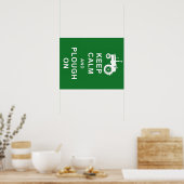 BEWAREN VAN DE KALK EN LOPEN OP HET POSTER VAN DE  (Keuken)