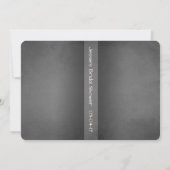 Bewaren van de Keukenbridal Uitnodiging het Koken (Achterkant)