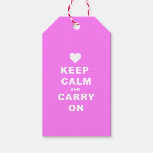 BEWAREN VAN EEN DRAAGBAAR OP Roze Cadeaulabel (Voorkant)