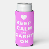 BEWAREN VAN EEN DRAAGBAAR OP Roze Seltzer Blikjeskoeler (Seltzer Voorkant)