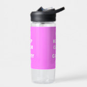 BEWAREN VAN EEN DRAAGBAAR OP Roze Waterfles (Links)