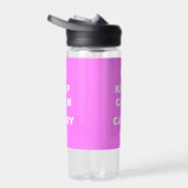 BEWAREN VAN EEN DRAAGBAAR OP Roze Waterfles (Rechts)