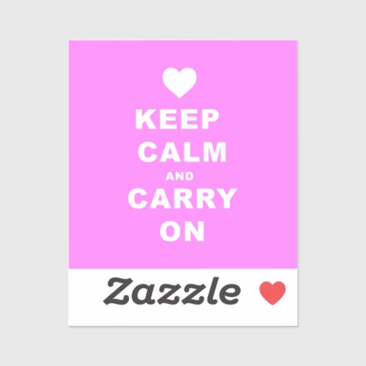 BEWAREN VAN EEN DRAAIEN OP PINK STICKER (Vel)