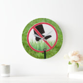 Bewaren van het grasbord grote klok (Huis)