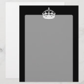 BEWAREN VAN HET KROEIENsymbool VAN DE KALP op Zwar (Voorkant / Achterkant)