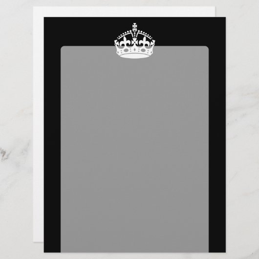 BEWAREN VAN HET KROEIENsymbool VAN DE KALP op Zwar (Voorkant / Achterkant)