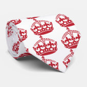 BEWAREN VAN HET rode kroon Stropdas (Opgerold)