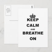 BEWAREN VAN KALK EN BREATHE ON.png Briefkaart (Voorkant / Achterkant)