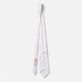 BEWAREN VAN KALK EN DRAAIEN OP Multicolored Stropdas (Achterkant)