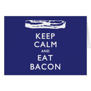 BEWAREN VAN KALK EN EAT BACON
