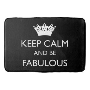 BEWAREN VAN KALK EN FABULOUS BADMAT