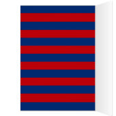 BEWAREN VAN KALK EN Jouw tekst OP Rode blauwe stre (Binnen (Links))