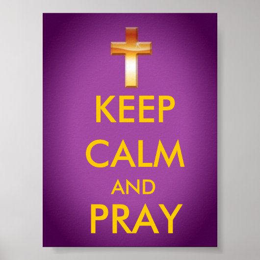 BEWAREN VAN KALK EN PRAY POSTER (Voorkant)