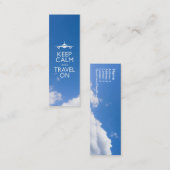 BEWAREN VAN KALK EN REIS MINI VISITEKAARTJE (Voorkant / Achterkant)