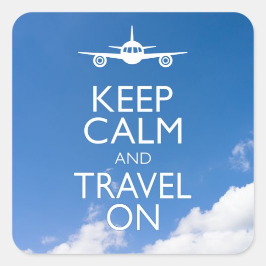 BEWAREN VAN KALK EN REIS VIERKANTE STICKER (Voorkant)