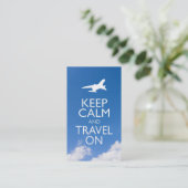 BEWAREN VAN KALK EN REIZEN VISITEKAARTJE (Staand voorkant)