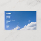 BEWAREN VAN KALK EN REIZEN VISITEKAARTJE (Achterkant)