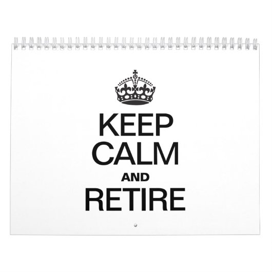 BEWAREN VAN KALK EN RETIRE KALENDER (Hoes)