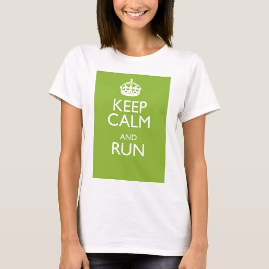 BEWAREN VAN KALK EN RUN T-SHIRT (Voorkant)