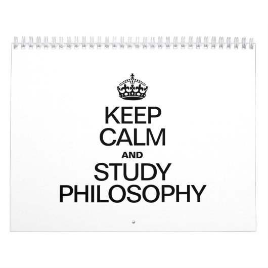 BEWAREN VAN KALK- EN STUDIEFILOSOFIE KALENDER (Hoes)