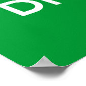 BEWAREN VAN KALK EN TOLEREREN VAN DIVERSITEIT POSTER (Hoek)