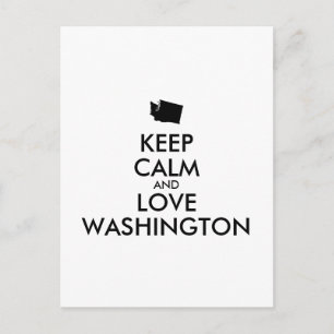 BEWAREN VAN KALK EN VERLIES WASHINGTON BRIEFKAART