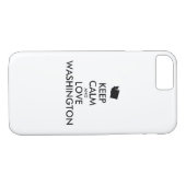  BEWAREN VAN KALK EN VERLIES WASHINGTON Case-Mate iPhone CASE (Achterkant (Horizontaal))