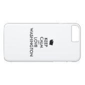  BEWAREN VAN KALK EN VERLIES WASHINGTON Case-Mate iPhone CASE (Achterkant (Horizontaal))