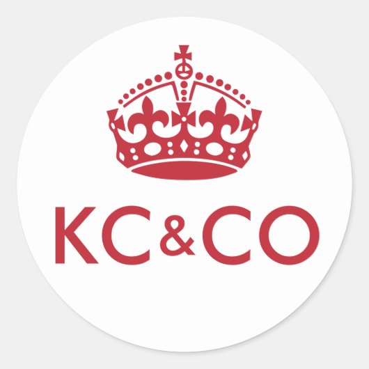 BEWAREN VAN KALK EN VERVOEREN - Achtergrond wijzig Ronde Sticker (Voorkant)