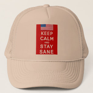 BEWAREN VAN KALM EN BLIJVEN VAN SANE-T-shirts Trucker Pet